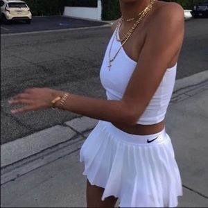 Nike court victory tennis skirt.